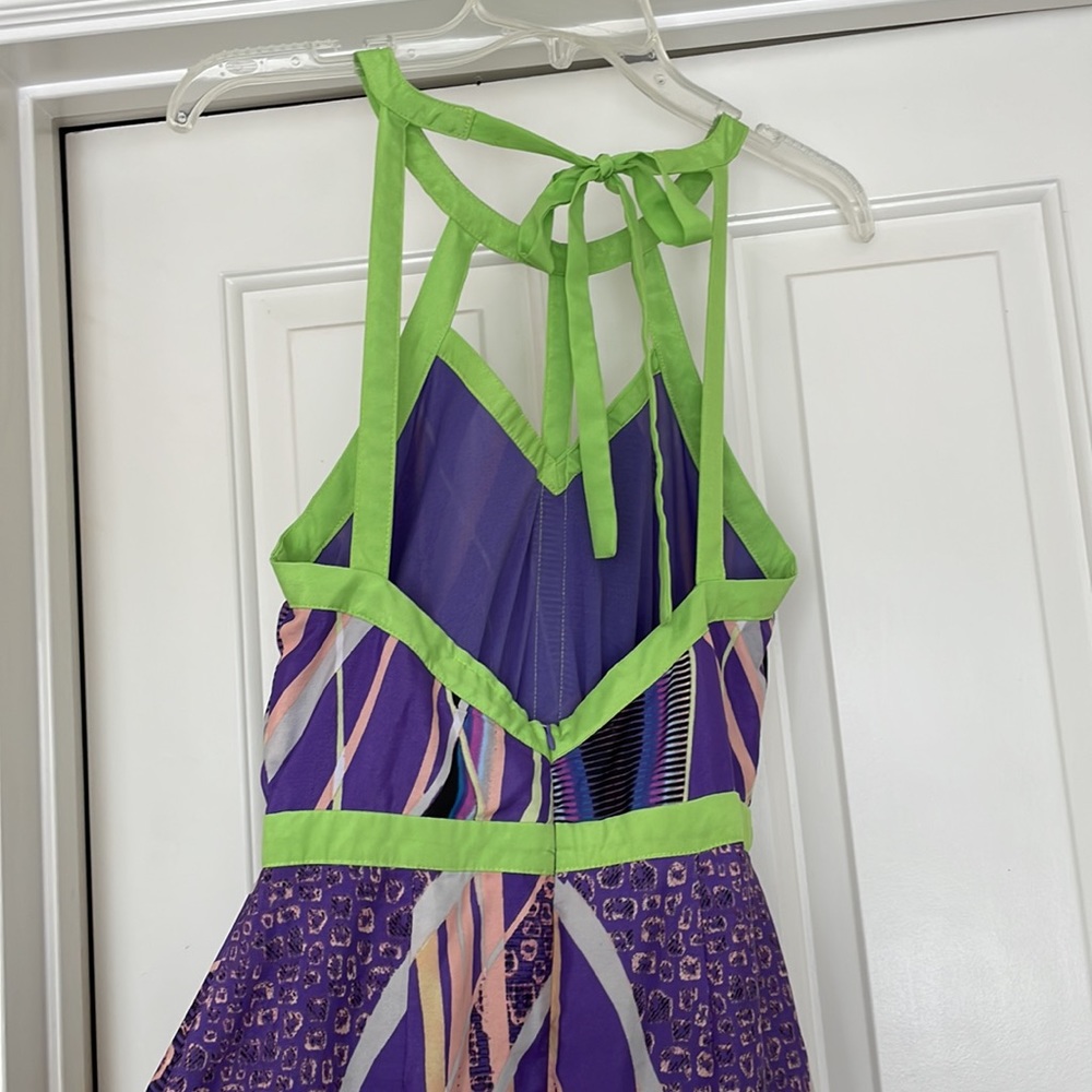 Long multi color maxi dress - Picture 4 of 4